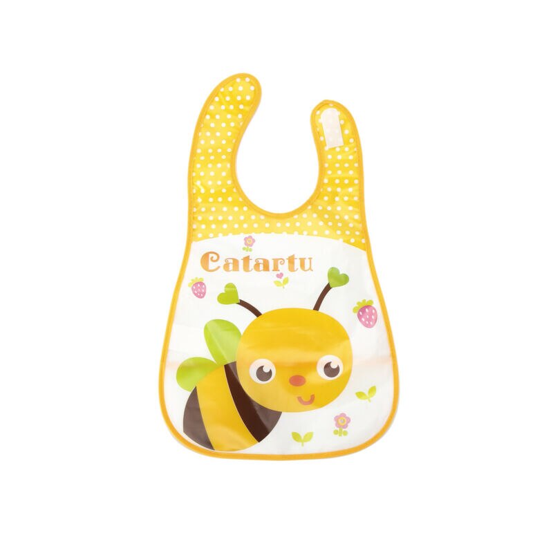 Adjustable Baby Bibs EVA Waterproof Lunch Feeding Bibs Baby Cartoon Feeding Cloth Children Baby Apron Babador Bandana