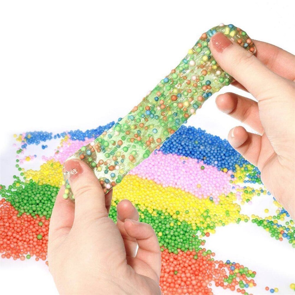 Diy slime making material set slime supplies kit 55 pack slime perler charms slime tools skumkugle  q90311