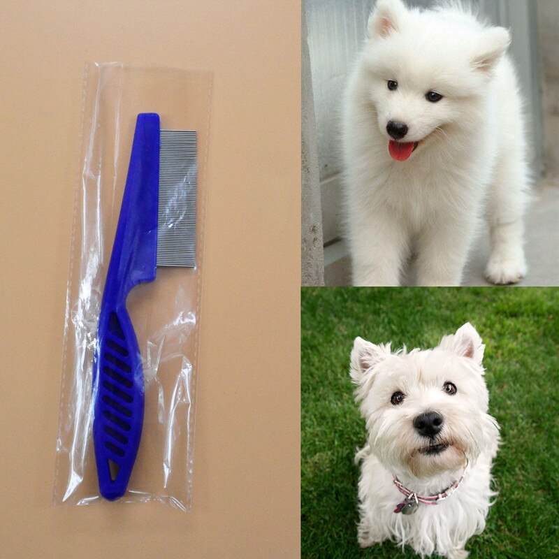 Pet Grooming Comb Dog Cat Hair Fur Shedding Trimmer Grooming Rake Comb Gilling Cleaning Tool Removal Brush Slicker Accessories