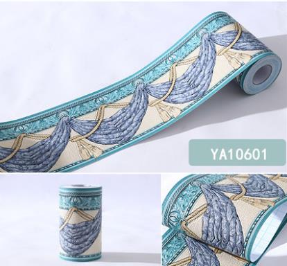 3d med lim fodlister wallstickers selvklæbende tapet vandtæt soveværelse stue køkken badeværelse  -70 #39