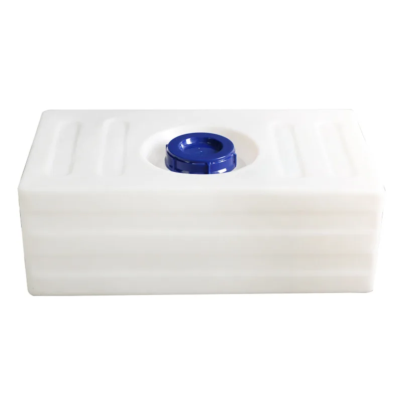RV Horizontal 100L Car Mounted Water Tank, Plastic Diesel Transport Bucket,Thickened PE Fresh Water Container For Campers Boat