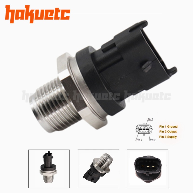 1800Bar KRAFTSTOFFVERTEILERROHR-DRUCKSENSOR 0281002706 0281002903 0281002937 Für CUMMINS VOLVO IVECO MANN Fiat Jack RENAULT