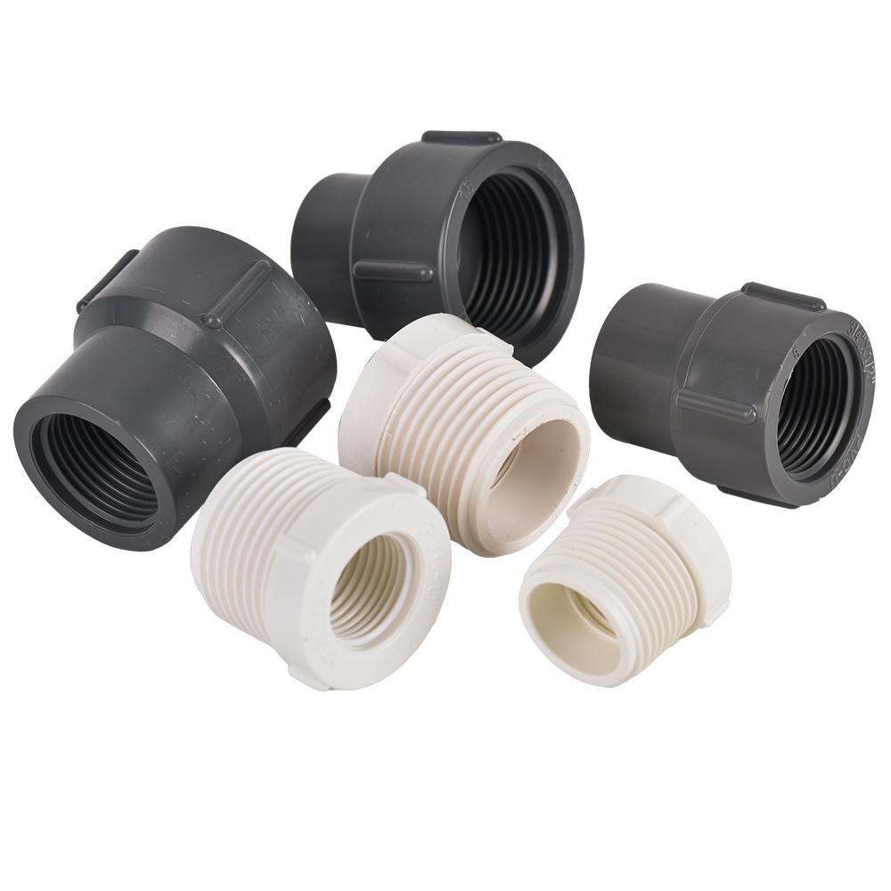 Plastic Hose Fitting Reducer Bushing M/F 1/2" 3/4" 1" BSP Male to Female change Coupler Connector Adapter