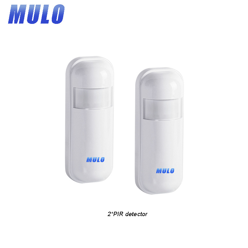 Wireless PIR Motion Sensor Detector 433MHz Alarm Infrared For Tuya Smart Home Wifi GSM Burglar Security Alarm System: 2PCS