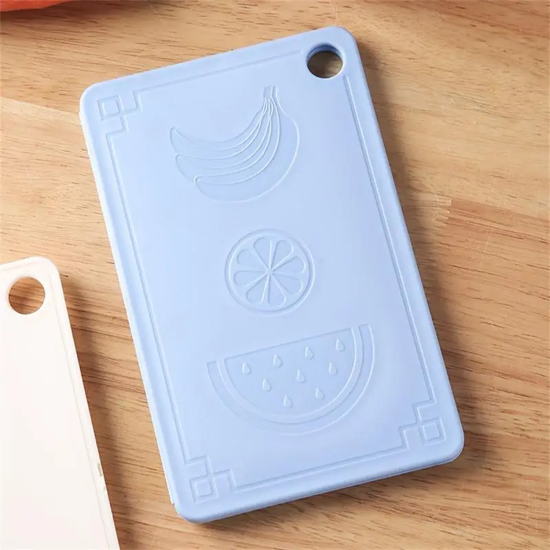 1PC Fold Durable Cutting Board Non-slip Vegetable Fruit Chopping Board for Home Kitchen Camping Cuttingboard Easy To Clean Carry: WHITE