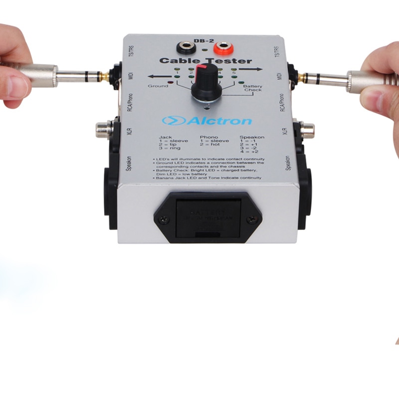 Alctron db-2 Audio cable measuring line test cable tester instrument sound engineering assistant
