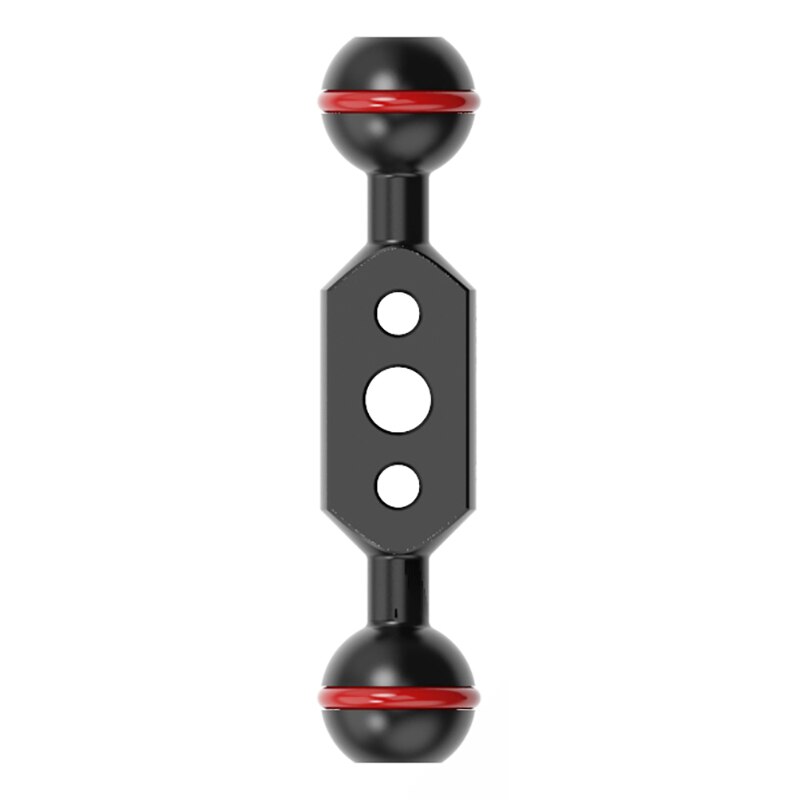 Dslr Camera Dual Kogelgewricht Arm Verstelbare Hoek Monitor Beugel Licht Grip Connector Camera Fotografie Duiken Accessoires: 3 inch