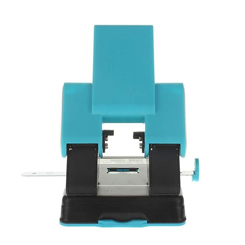 2-Hole Punch Heavy Duty Punch 6mm Holes 70mm- 80mm Adjustable Hole Distance 70 Sheet Capacity Easy to Press Down office supplies