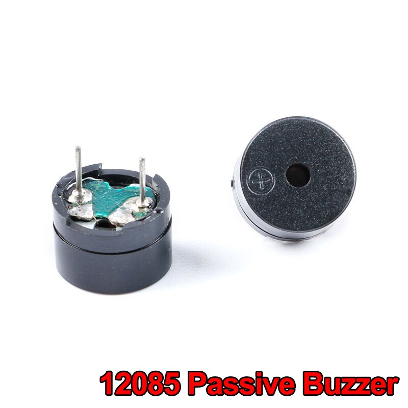 10Pcs 3V 5V 12V Active Buzzer 12095 Piezo Magnetic Long Continous Beep Tone Alarm Ringer 12085 Passive 16R Fit For Computers