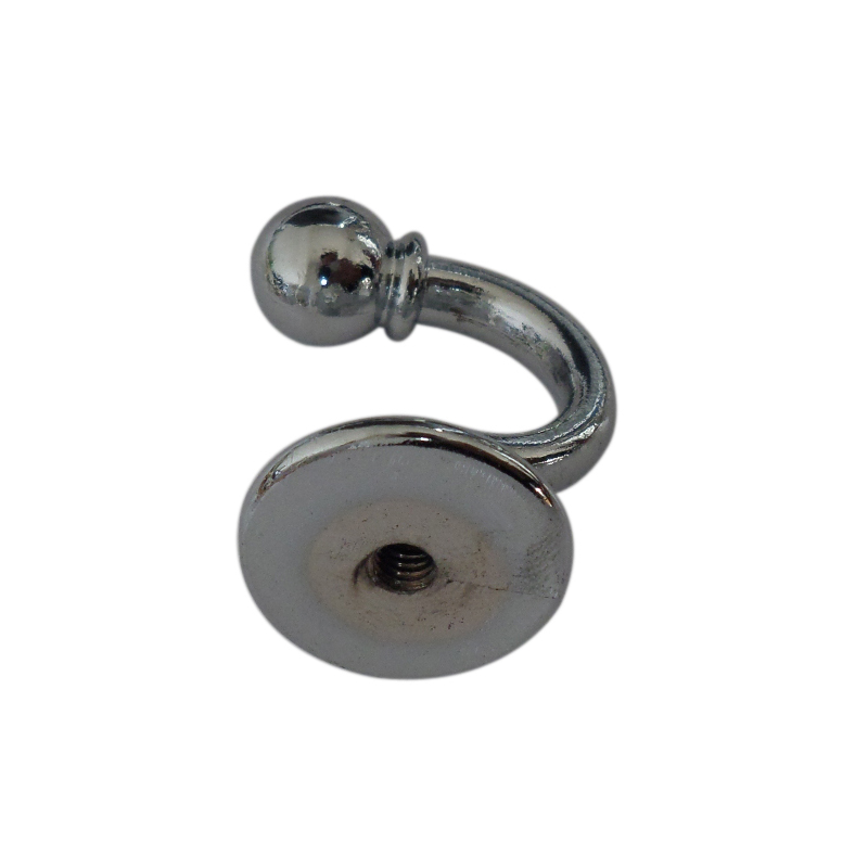 Crochets d&#39;embrasses pour rideaux en métal, 30mm, 10 pièces