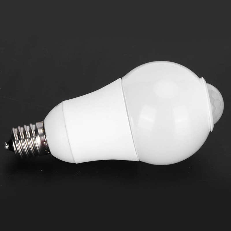 Led Sensor Light Bulbs Motion Sensor Light Bulb Pressure-Resistant for Warehouses for Entrances