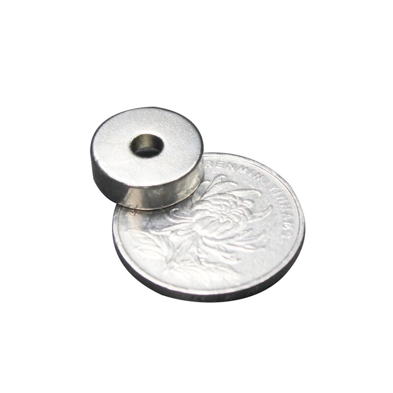 20 ~ 50 stuks 15 x 5-6mm ndfeb super krachtige magneten 15*5mm gat 6mm permanente neodymium magnetische verzonken ronde magneet  n35 15*5-6mm