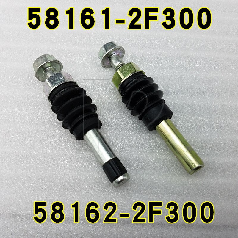 FRONT Disc Brake Caliper Slide For Hyundai Kia 581612F300 581622F300 Guide rod assembly A dust cover Front disc brake seal kit