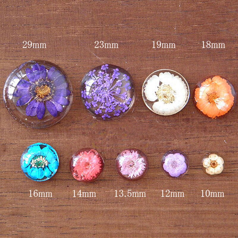 Creatieve Verkoop DIY Tijd Gem Crystal Epoxy Silicone Mold Half Mold Wit Ronde Patch 9 Gaten mold