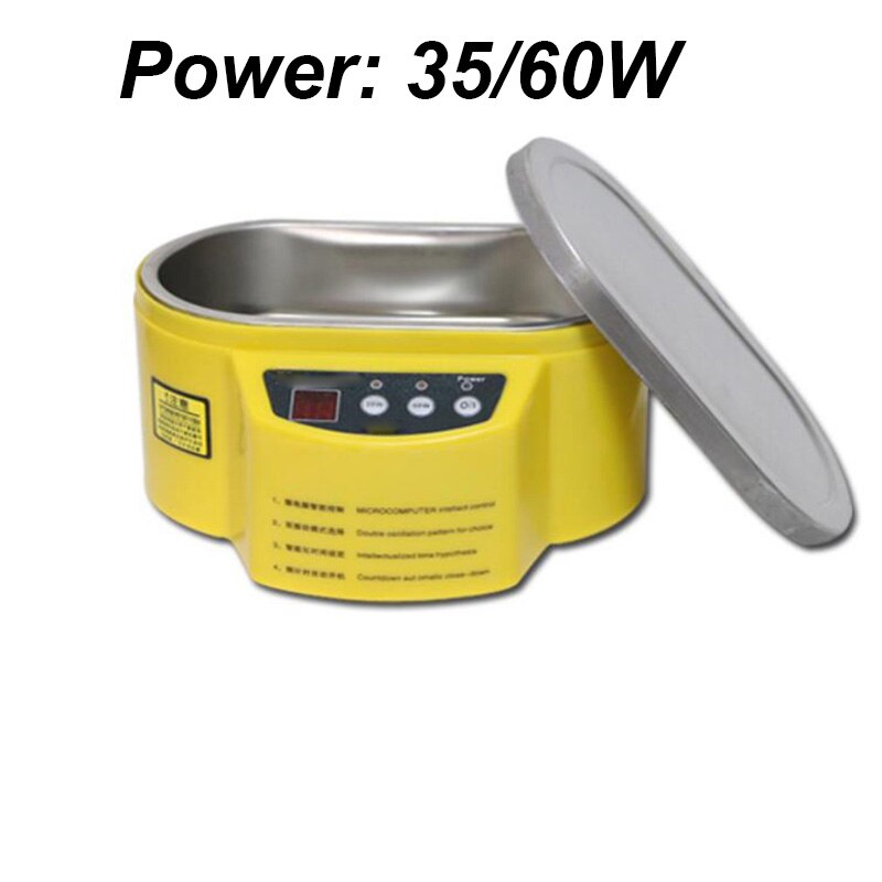Limpiador ultrasónico de 110V/220V máquina de limpieza de placas de circuito de gafas de baño ultrasónico máquina de esterilización por ultrasonido