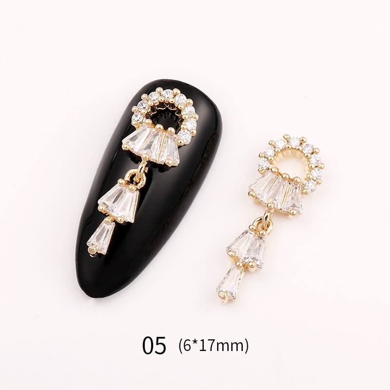 1 Pc 3D décoration d'ongle strass petit papillon fée Bling Nail Art pierres coloré Nail Art accessoires bricolage conseils de: 11