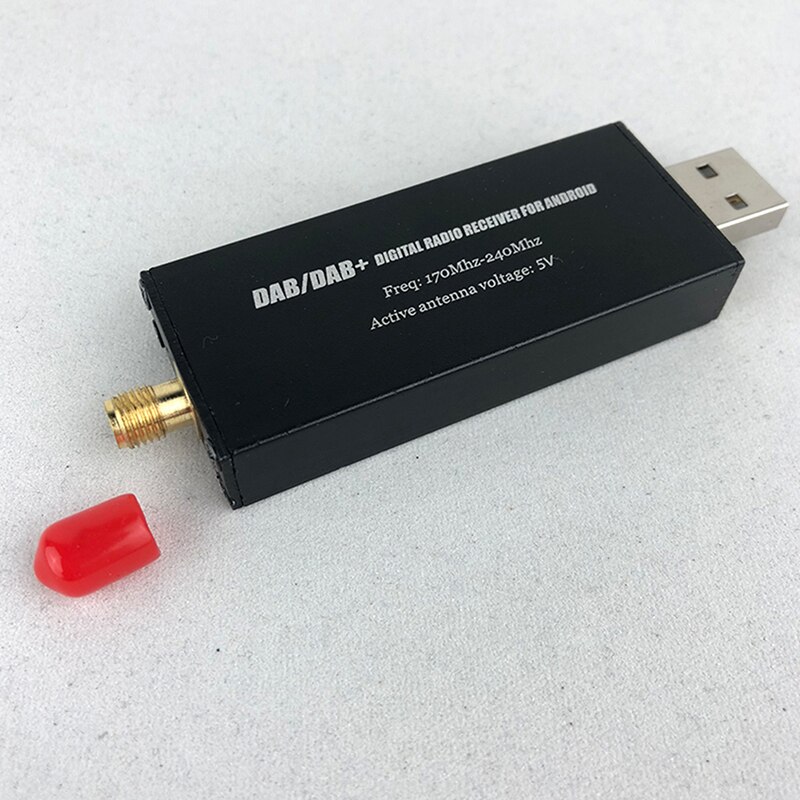 1PC Car DAB Antenna USB Adapter Receiver for Android Dongle Stereo Anti-noise Player Aerial Antenna Cable Access