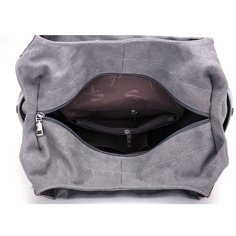 Piler grote tassen dames hobo canvas rits dames handtas handtassen merken casual schoudertas dames shopper handtassen tas