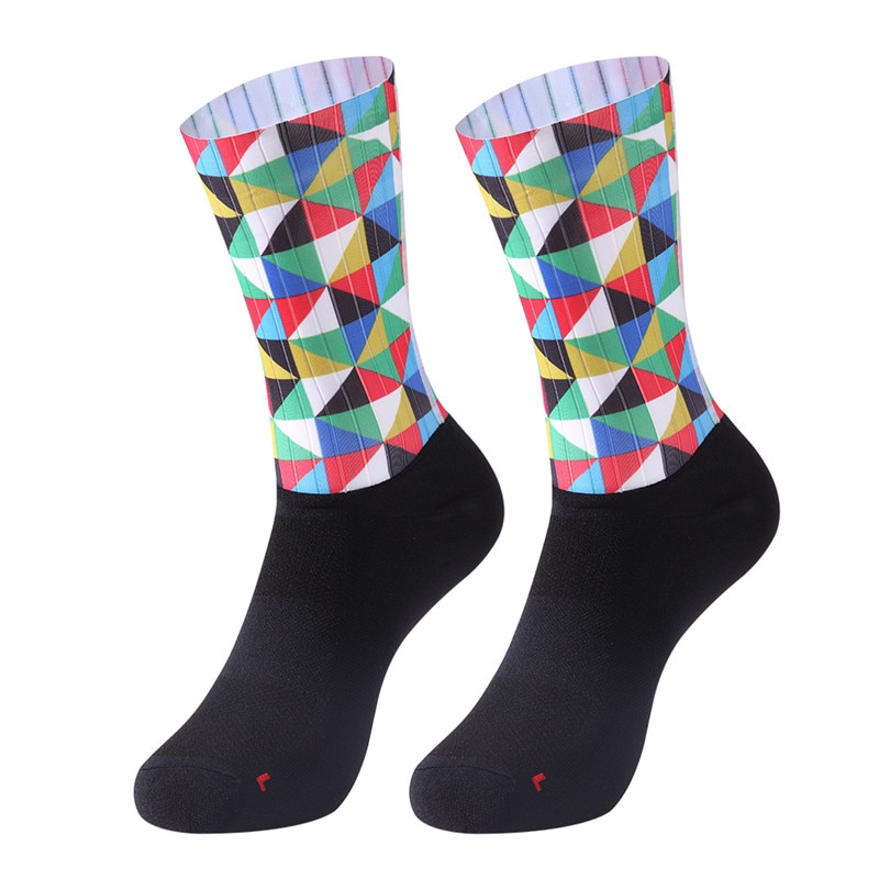 Anti Slip Cycling Socks Men Women Integral Moulding High-tech Bike Sock Compression Bicycle Outdoor Runni sk19