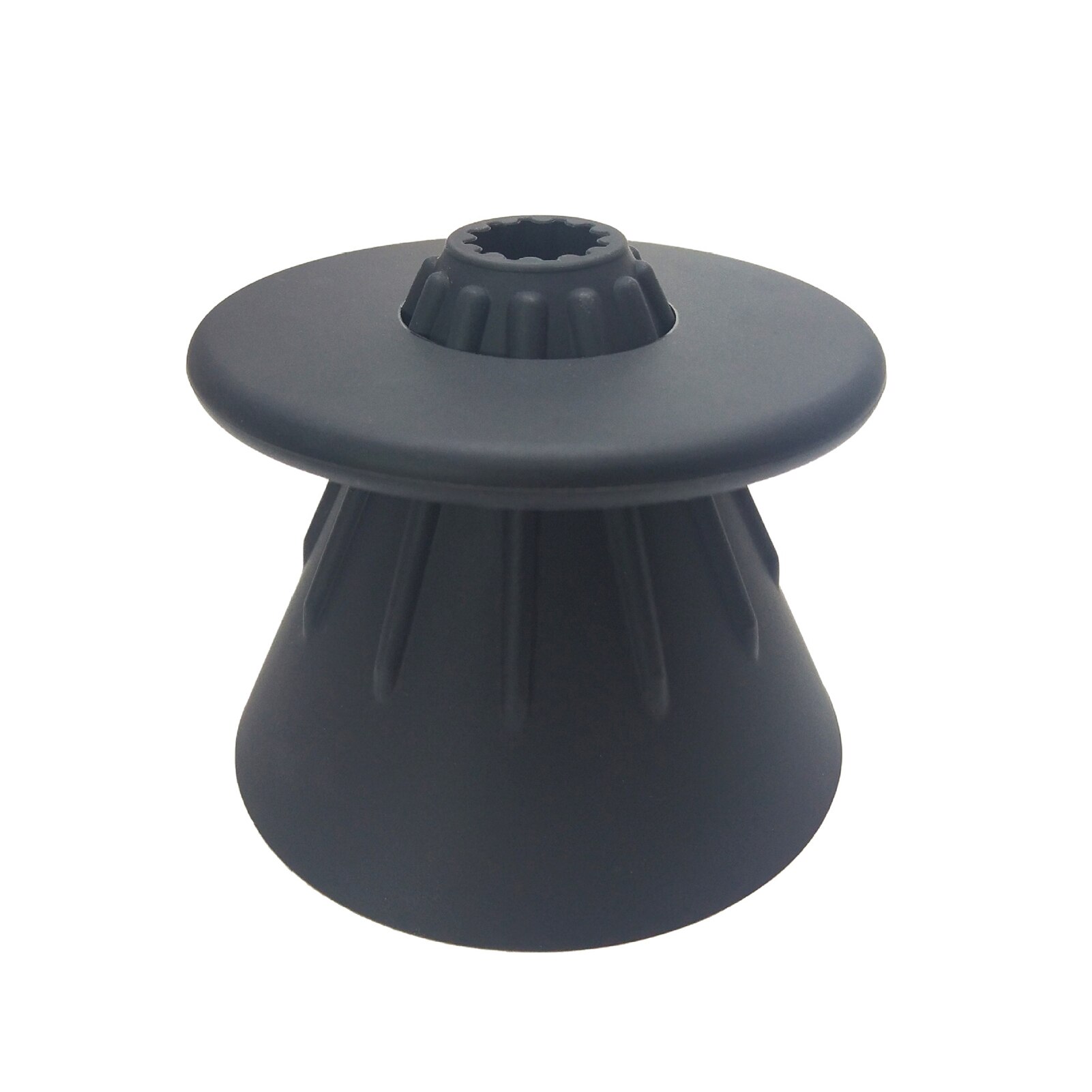 Main café entonnoir réutilisable Silicone café filtre tasse maison cuisine pour voyage rapide: Black