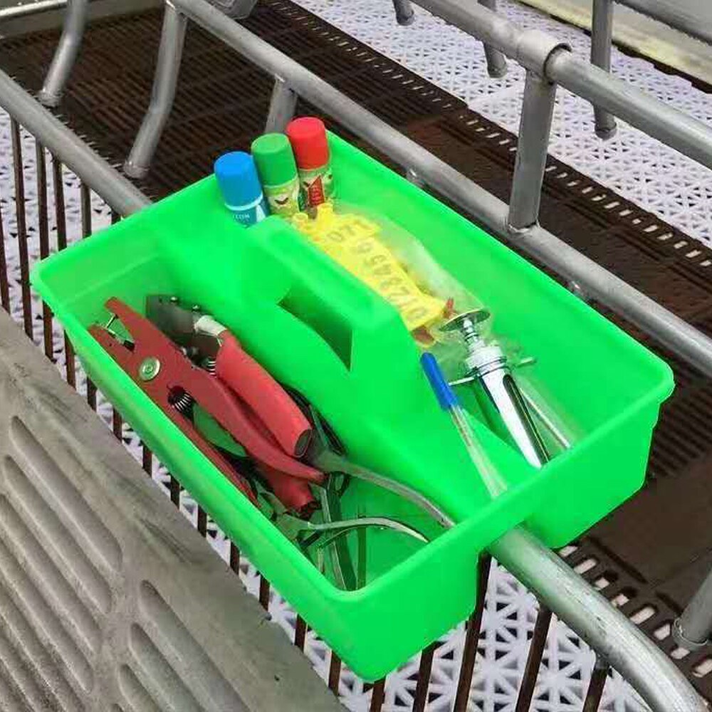 Veterinary Portable Equipment Box Farm Hanging Box Large-capacity Hurdle Sachet Sow Farm with Breeder Tools Piglet Chicken Coop