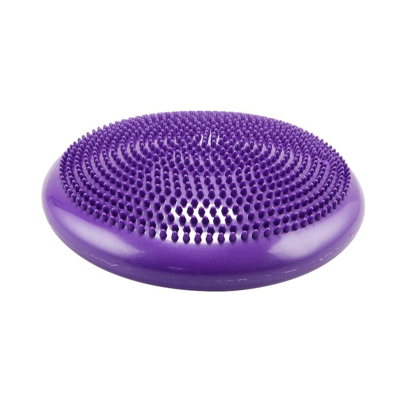 Balance Yoga Exercise Mat Fitness Training Yoga Pilates Balance Board Gymnastic Mat Thick Explosion-proof Rehabilitation Mat: purple