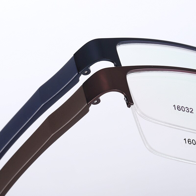 Oversized Brillen Mannen 152 Mm Brede Kop Brilmontuur Man Semi Randloze Bril Brillen Voor Optic Lens Grote