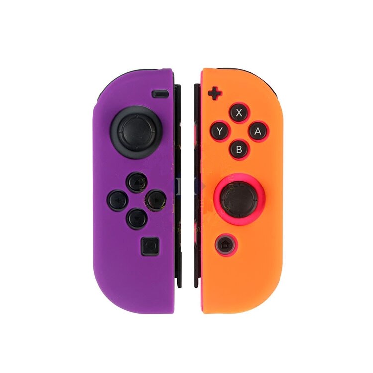 Gomma di Silicone Della Pelle Della Copertura di Caso Per Nintend Interruttore JoyCon Controller Per Nintendoswitch NX NS Thumb Grip Joystick Cap: N