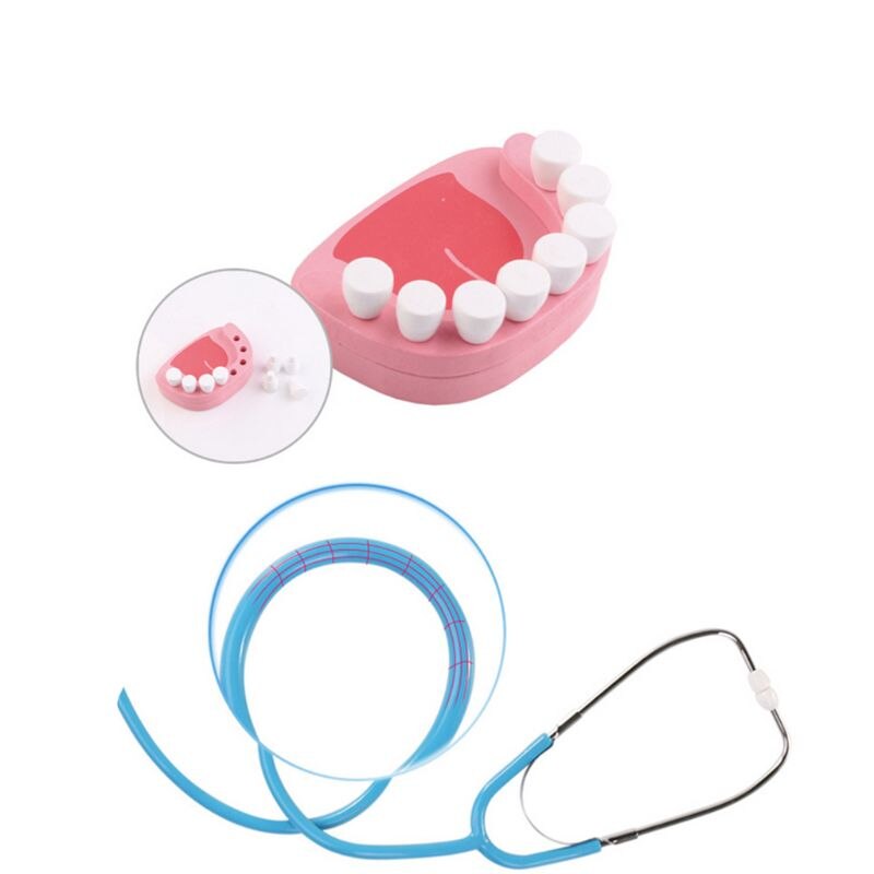 Kinderen Arts Speelgoed Role-Playing Games Pretend Play Houten Medische Kit Set Pretend Doctor Play Speelgoed Voor Kinderen R7RB