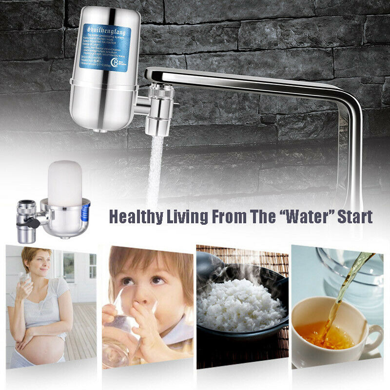 8 Layer Reusable Faucet Water Filter Activated Carbon Household Kitchen faucet For Kitchen Sink Mount Filtration Tap Purifier