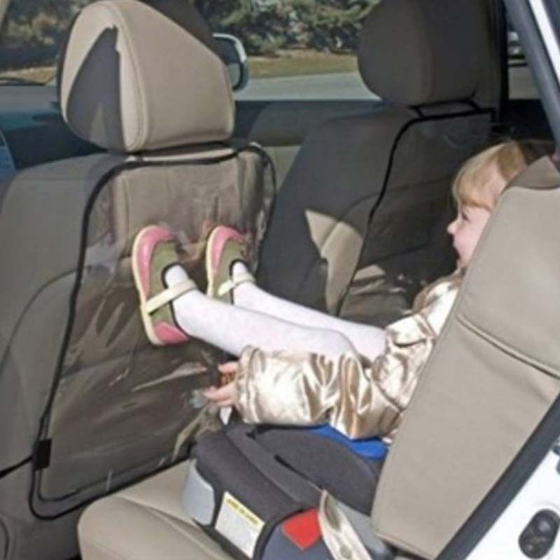 2 stk bilsæde rygbeskyttelsesdæksel til børn babyer kick mat beskytte anti barn kick pad sædebetræk auto interiør tilbehør