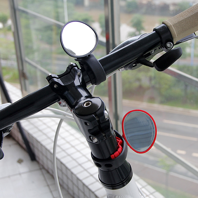 Cykel blindspegel spegel glas cykel styr backspegel universell mtb vägcykel justerbar cykelspegel