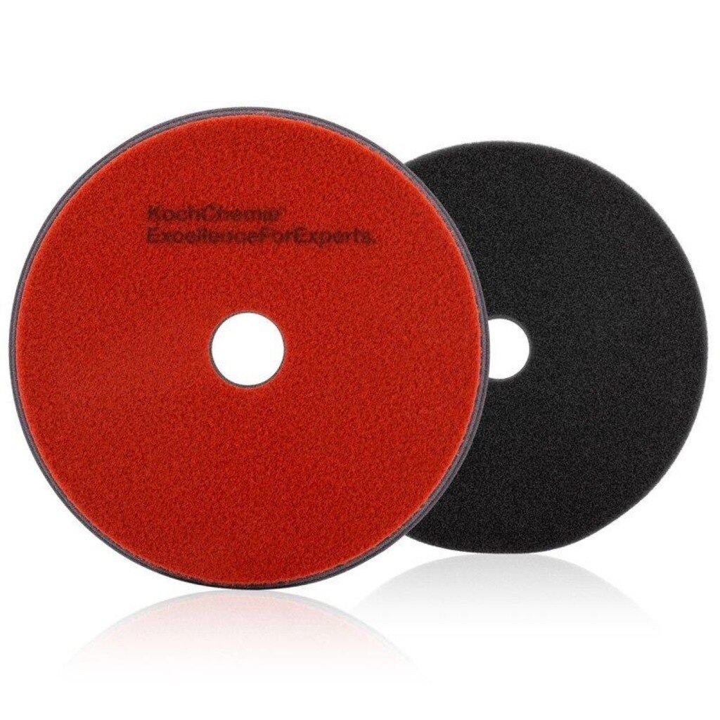 Koch chemie heavy cut pad rød 150 x 23mm.