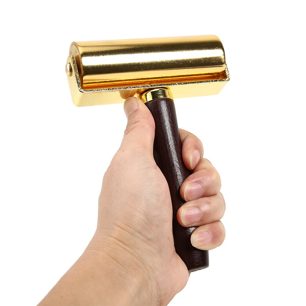 DIY Handmade Leather Glue Edges Laminating Wheel Leather Craft Roller DIY Handmade Crease Tool Leathercraft Staming