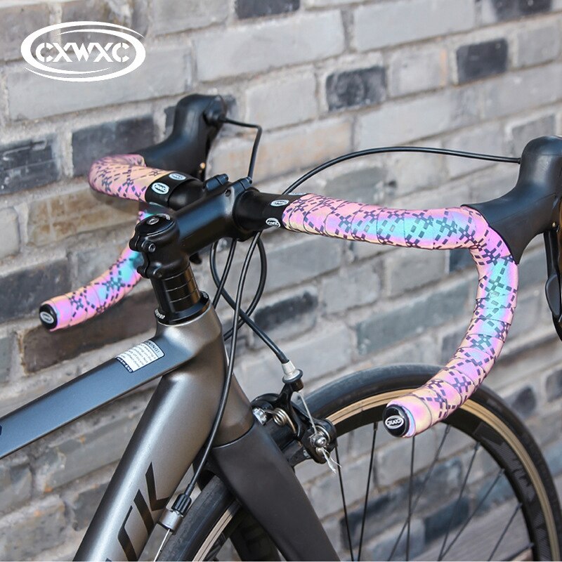 Bicycle Handlebar Tape Reflective Bike Bar Tape Cycling Handlebar Tapes Accessories for Road Bike tape accesorios de bicicleta