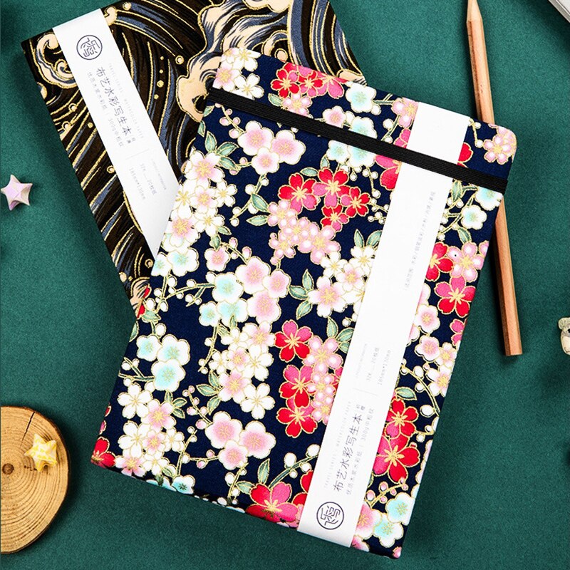 Premium 300G Katoen Aquarel Papier 20 Lakens Stof Handgemaakte Aquarel Schetsboek Tekening Boek Voor Reizen Graffiti Schets