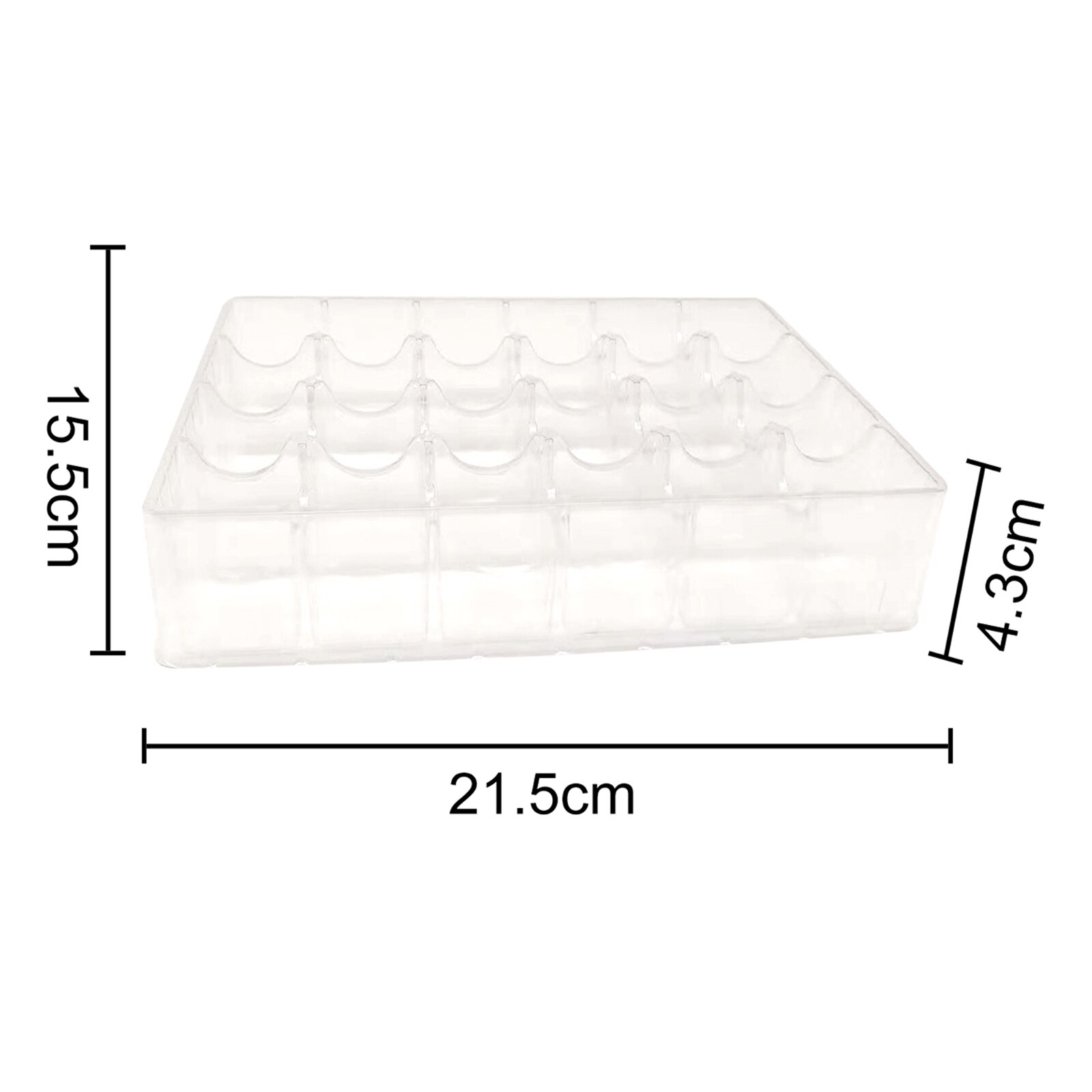 Semences Germoir Tray5/10Pcs En Plastique Transparent Germination Plateau pour Jardin Maison Bureau: Small 10pcs
