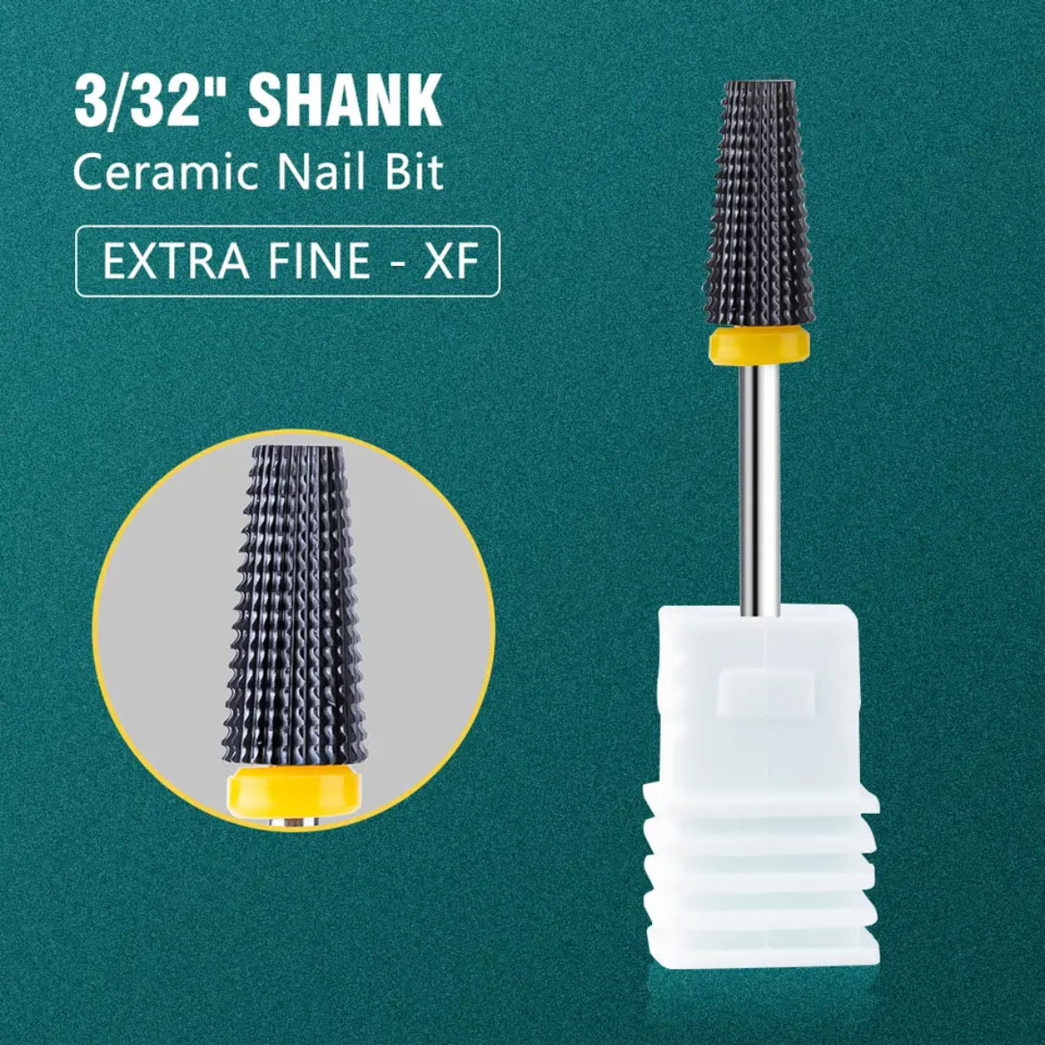 Broca de carburo de tungsteno para uñas, taladros eléctricos para manicura, fresa de cerámica, accesorios de pedicura, buena: Camuflaje desierto