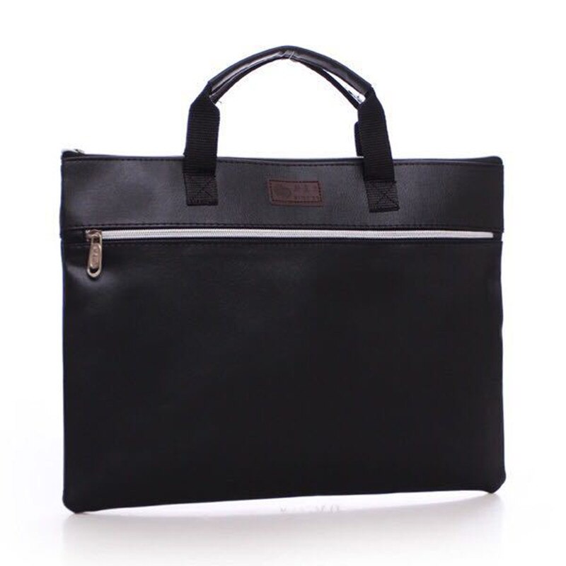 A4 bag for Office Man Woman Oxford Cloth Briefcase Ladies Portable Zipper File Bag Double Deck Data Package