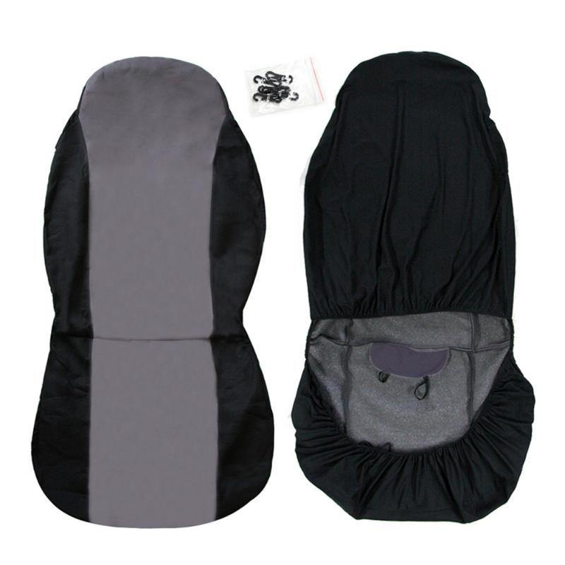 1 Uds cubierta universal de asiento de coche cubiertas de malla doble automotrices duraderas Protector de asiento de coche cojín apto para la mayoría de los accesorios de automóviles