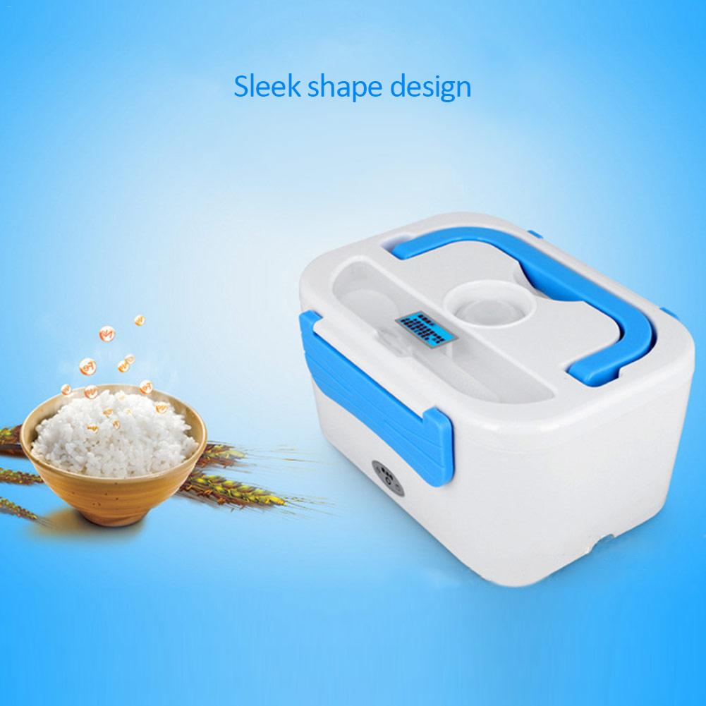 Household Car Plug-In Car Charger Car 12V Electronic Heating Insulation Fresh Heating Lunch Box: Default Title