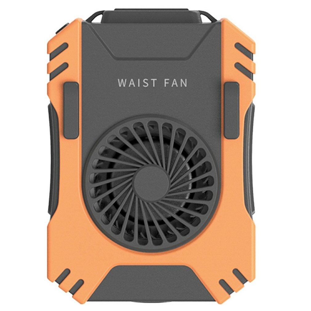 Cool Clip Fan Onder Shirt, Draagbare Taille Clip Ventilator, Mini Taille Ventilator, 4500mAh Riem Fan Clip op Taille Draagbare Koelventilator, 3 Snelheden Sterke Luchtstroom Draagbare Persoonlijke