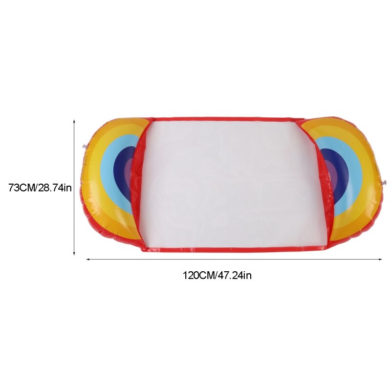 Opvouwbare Zwembad Hangmat Drijvende Stoel Opblaasbare Lucht Matras Zwembad Opblaasbaar Bed Speelgoed