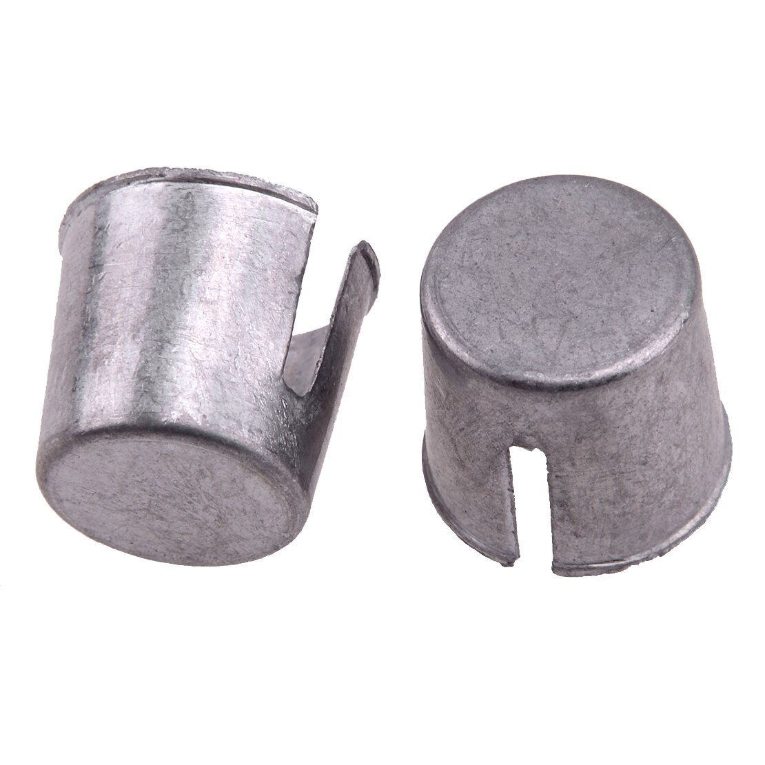 2 pcs Universal Silver Car Battery Post Lead Shim for Worn Posts