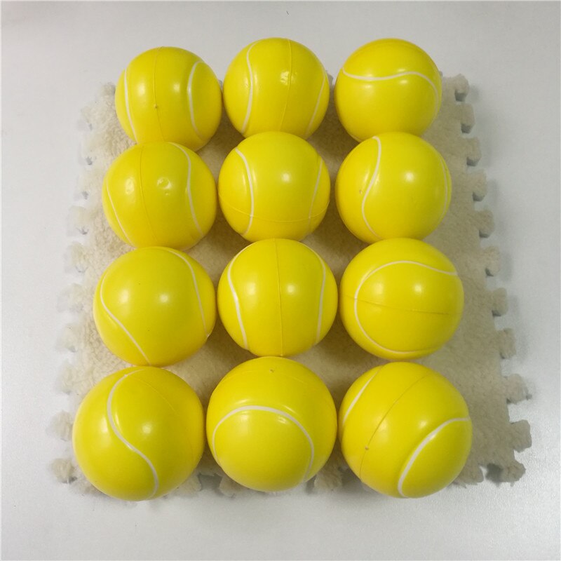 6pcs 6.3cm Squeeze Ball Toy Football Basketball Soft Foam Sponge Anti stress Baseball Tennis Toys for Kids Children