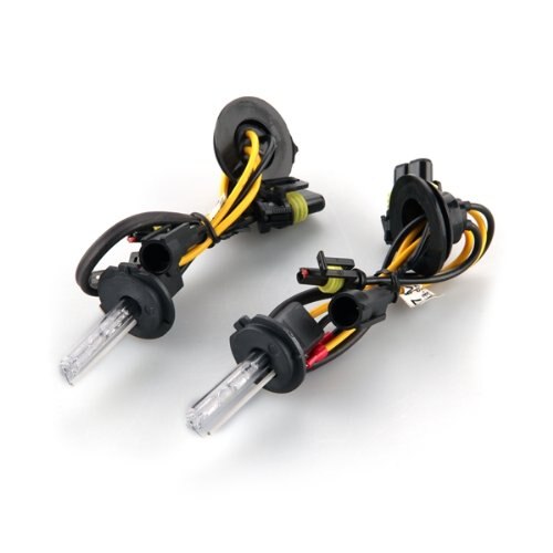 2 x biler auto  h7 forlygte forlygter xenon pære 55w 6000k