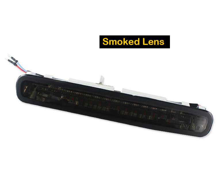 iJDM Car led 12V for Ford Mustang Super Bright 16-LED 3030 chips Third 3rd Brake Light For 2005 Ford Mustang red led: WHITE