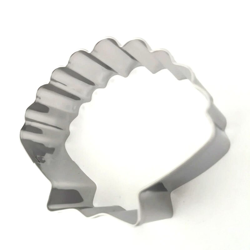 Sea Shell Cookie Cutter Scallop Stainless Steel Biscuit Baking Mold Fondant Cake Decorating Tools