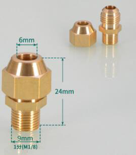 A/C copper adapter air conditioner parts: A6