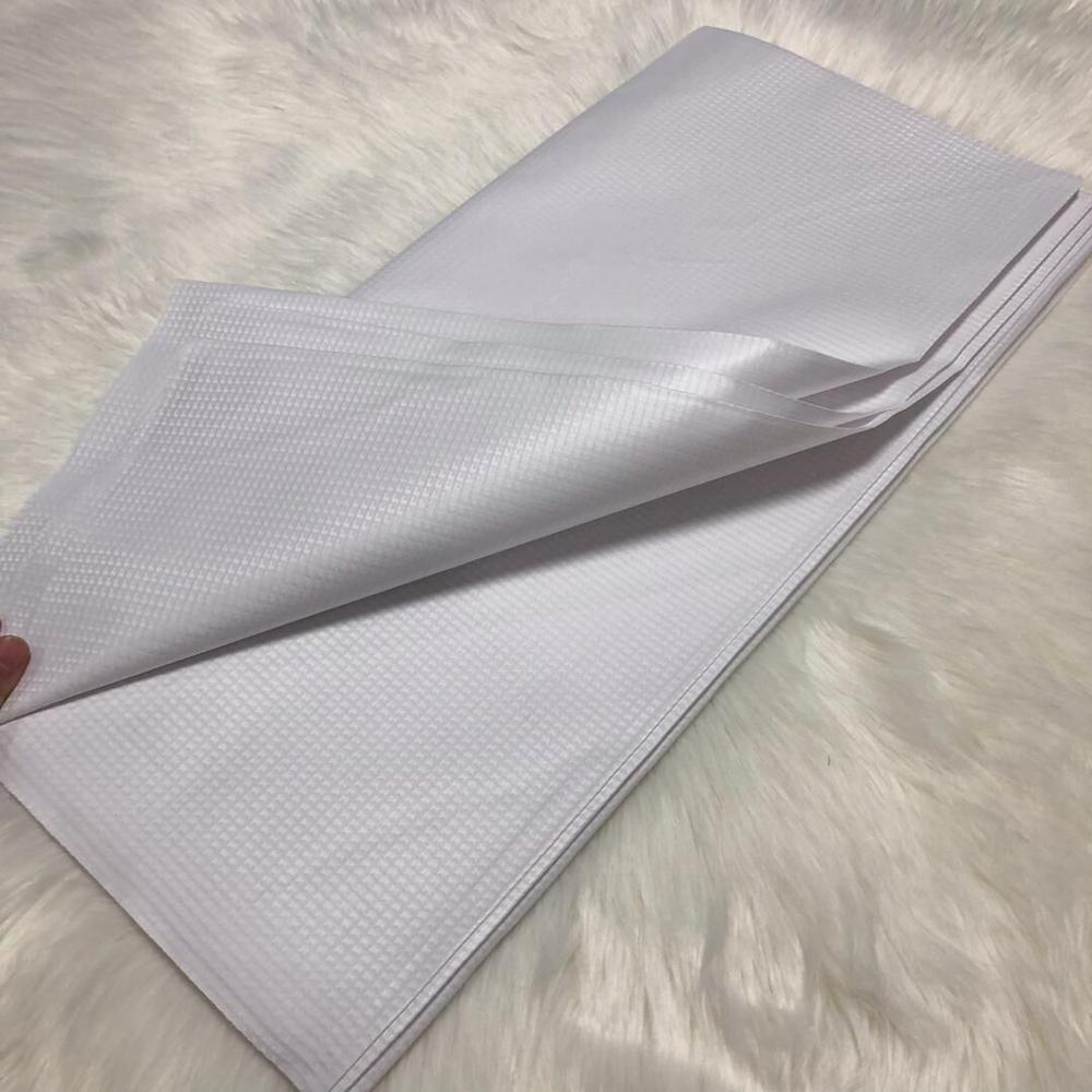 5 yards per piece African Nigerian cotton pure color atiku lace for man cloth atiku fabric price